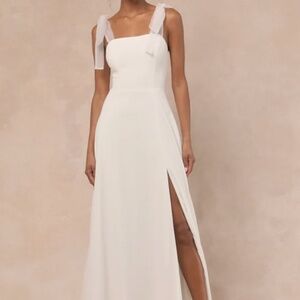 White dress